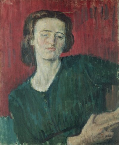 Clare Winsten, 1916 door Isaac Rosenberg